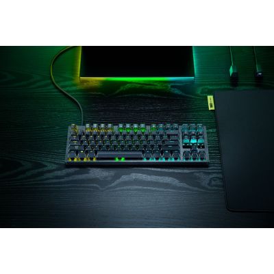 4. Razer Huntsman V3 Tenkeyless 8KHz Gaming Keyboard USB QWERTY English Black