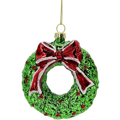 2. MICA Safe Plastic Bauble Blank – Wreath