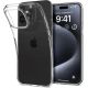 Spigen Liquid Crystal iPhone 15 Pro Case - Clear