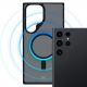 4. 3mk Smoke MagCase with MagSafe for Samsung Galaxy S24 Ultra - semi-transparent