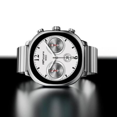 6. HiFuture FutureFit AIX Smartwatch - Silver