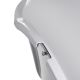 9. DIAMENTIQ BAYA litter box light gray/dark gray - cat litter box