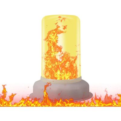 8. LED CANDLE FLAME EFFECT 7.5x9.5CM