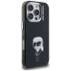 4. Karl Lagerfeld IML Aquarelle Karl & Logo MagSafe Case for iPhone 16 Pro Max - Black
