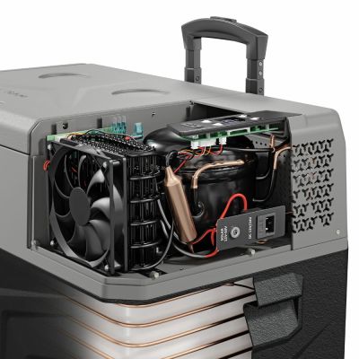 18. Yolco BCX40 Grey Portable Compressor Refrigerator