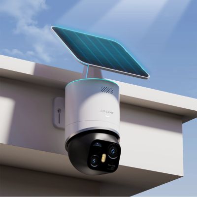 11. Dreame Navo Elite 1 Outcam 360° outdoor camera with solar panel - white