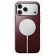 2. Nomad Modern Leather Case for 17.5 cm (6.9") mobile phone, Burgundy