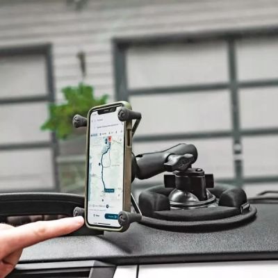 8. RAM Mount Twist-Lock™ Windshield/Dashboard Suction Cup with Size B Head RAM-B-224-1U