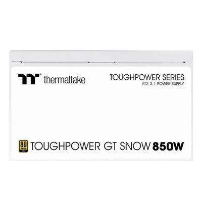 6. 850W Thermaltake Toughpower GT Snow Power Supply