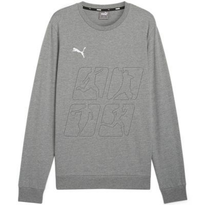 3. Puma Team Goal Casuals Crew Neck Sweat M 658592 33