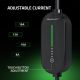 4. Mobile charger for electric cars EV with regulation 2 in 1 Type 2, 3.5kW, 230V, LCD, LED, 5m