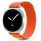2. Tech-Protect Nylon Stripe Strap for Samsung Galaxy Watch 40/44/46 mm - Orange