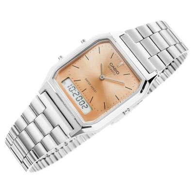 3. Women's watch CASIO AQ-230A-4AMQYDF + BOX