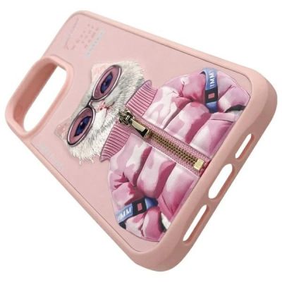 6. Nimmy Cool&Cute 2.0 Case for iPhone 15 Pro Max - Pink