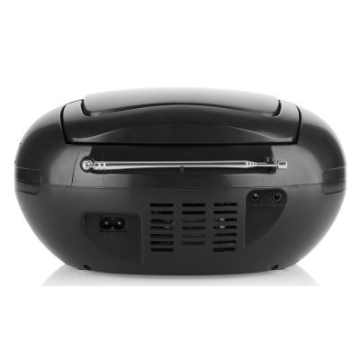 5. JVC RD-E221B Boombox black radio player