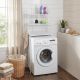 3. METAL ORGANIZER SHELF STANDING OVER THE WASHING MACHINE 62x25x155CM