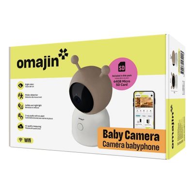 3. OMAJIN OBC-01-EC Electronic Baby Monitor White