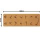 11. CORK FOLDABLE YOGA MAT 183x61x0.4CM ENERO FIT