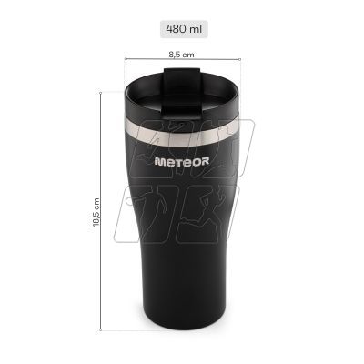 12. Thermo mug Meteor openable 480 ml 17254