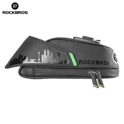 2. Rockbros small clip-on bike saddle bag