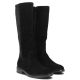 4. Black Leather Stretch Boots Filippo DKZ8222