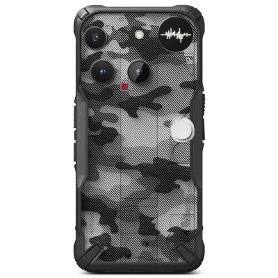 3. Ringke Fusion X Case for Nothing Phone 3 - Gray and Black