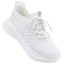 Men's white textile sports shoes Big Star UU174004
