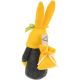 11. gnome bunny boy 20cm yellow with gift bag spring decoration