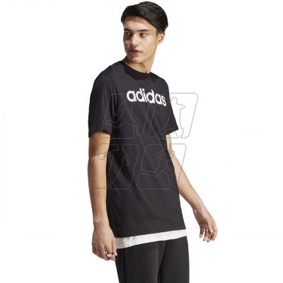 5. adidas Essentials Single Jersey Linear Embroidered Logo Tee M IC9274