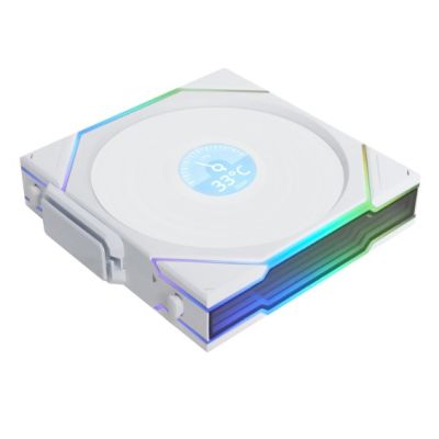 2. Lian Li Uni Fan TL Computer Case, Processor Fan 14 cm White 1 pc.