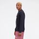 7. New Balance Essentials Stacked Logo Frenc M MT31538BK sweatshirt