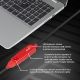 7. Lindy 42923 USB Cable USB 2.0 30m USB A Black, Red