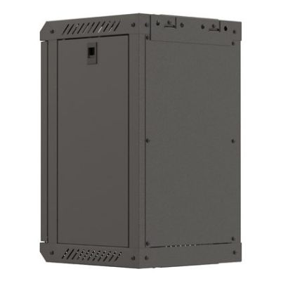 10. Lanberg WF11-3309-10B 9U Wall-Mounted Cabinet, Black