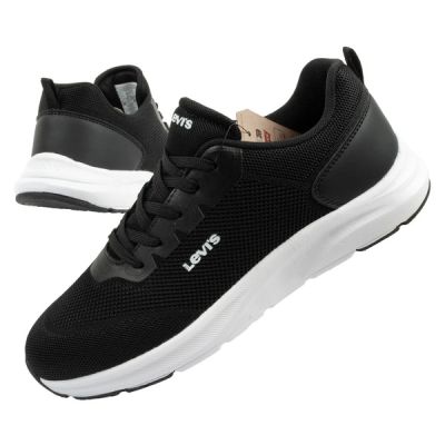Levi's women's shoes sports sneakers Hudson fashionable black comfortable