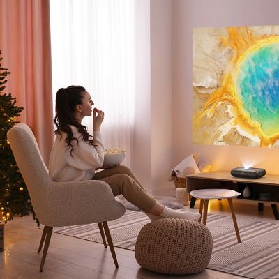 25. Yaber K300s Multimedia Laser RGB FullHD 1080p Projector with JBL Speakers - Black