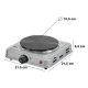 5. ELDOM ELECTRIC COOKER PG13 UNNA 1000W SILVER