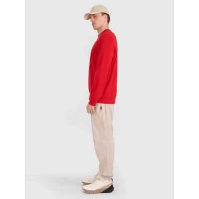 4. Men's sweatshirt without zipper, without hood, 4F 4FWMM00TSWSM1767-062S