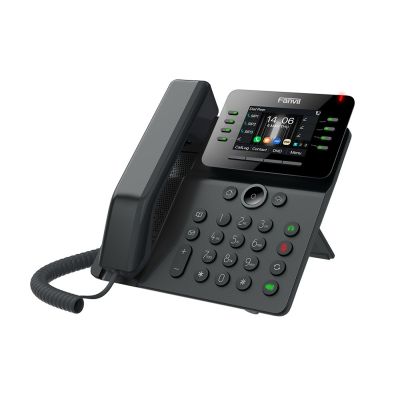 2. Fanvil V63 VoIP Phone, Black, 6 Lines, LCD, Wi-Fi