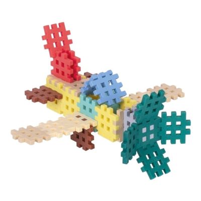 3. Marioinex Mini Waffle building blocks, 140 pieces, pastel