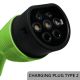 5. Mobile charger for electric cars EV with regulation 2 in 1 Type 2, 3.5kW, 230V, LCD, LED, 5m