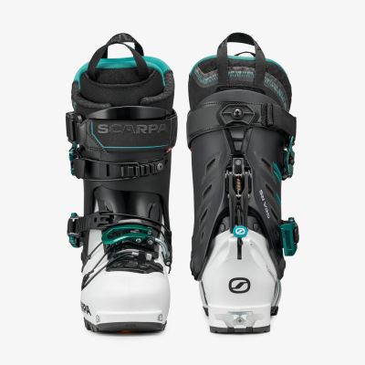 3. Scarpa GEA RS Ski Boots White, Black