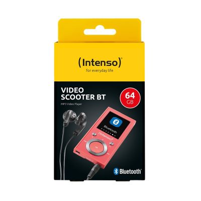 3. Intenso Video Scooter BT MP3 Player 16GB Pink