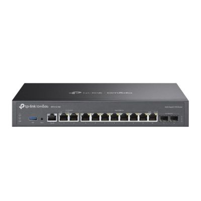 TP-Link Omada ER7412-M2 router 2.5 Gigabit Ethernet, Gigabit Ethernet Black