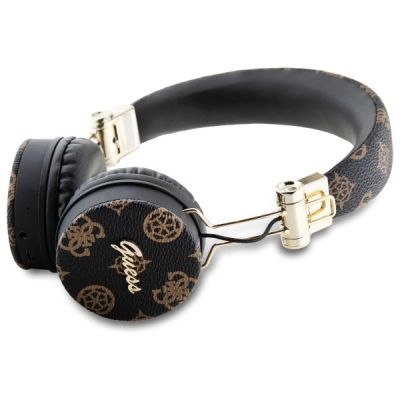 2. Guess Bluetooth ENC GUBH70EPOSMK on-ear headphones black/black Peony Script Round Shape