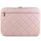 3. Guess Quilted 4G cover for a 14" laptop - pink