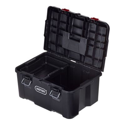 10. Set of 3 Stack"N"Roll KETER boxes