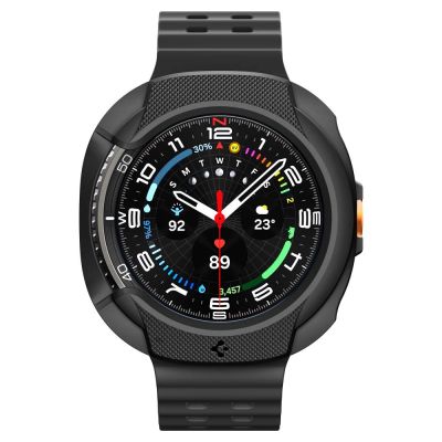 3. Spigen Liquid Air Case for Samsung Galaxy Watch 8 Classic 46mm - Black