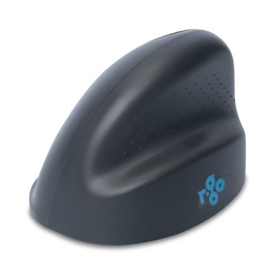 7. R-Go Tools R-Go HE Basic Vertical Mouse, Ergonomic Mouse, Medium Size (Hand Length 165-185 mm), Left-Handed, Bluetooth