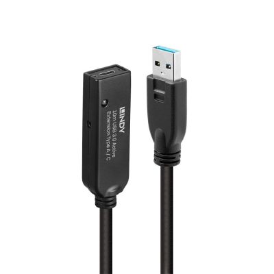 2. Lindy 43376 USB Cable USB 3.2 Gen 1 (3.1 Gen 1) 10m USB A USB C Black