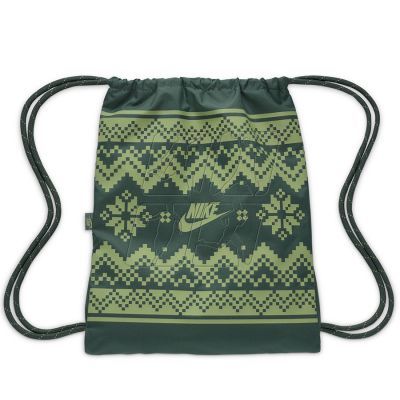 5. Nike Drawstrng-Fair Isle FZ7287-338 Backpack